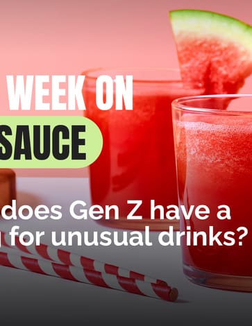 Why does Gen Z have a thing for unusual drinks?